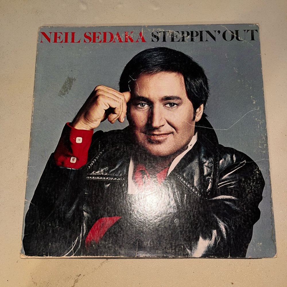 💜 Neil Sedaka Steppin Out Vinyl Album